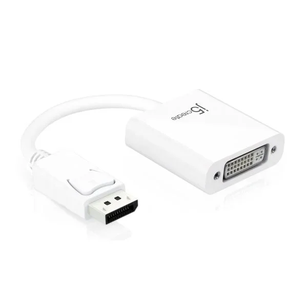 j5create 0.9m DisplayPort – DVI-I 0,9 m Blanco