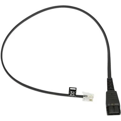 Jabra 8800-00-25 cable telefónico 0,5 m Negro