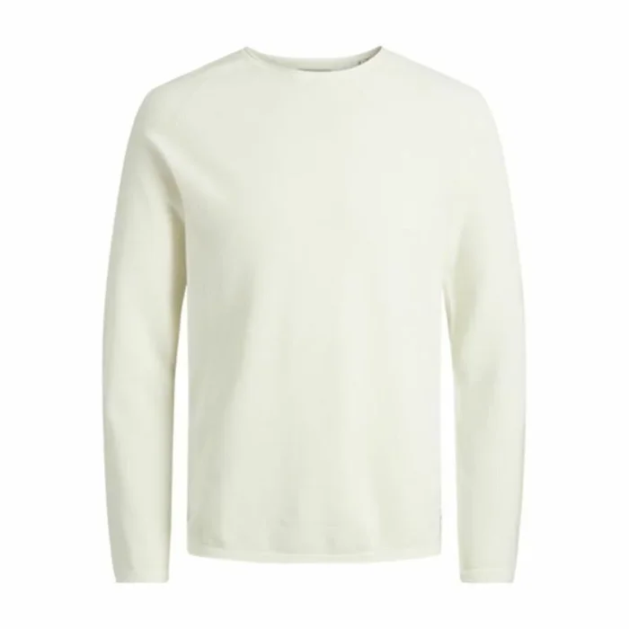 Jack & Jones Jjehill Knit Crew Neck Noos, Suéter Hombre, Cloud Dancer, M