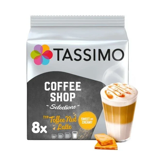 Jacobs tassimo 16kap.toffee nut latte 268g/5
