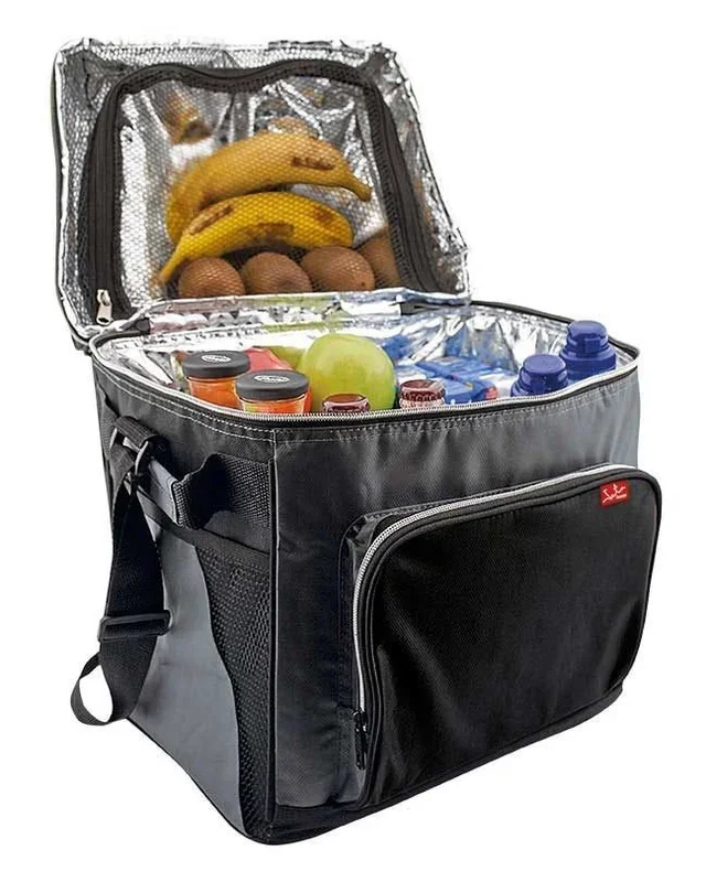 Jata Hogar 980 Bolsa Térmica Porta Alimentos, Tela, Negro, 19,5 L