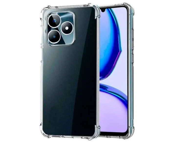 Jc trasera de silicona transparente / redmi c53