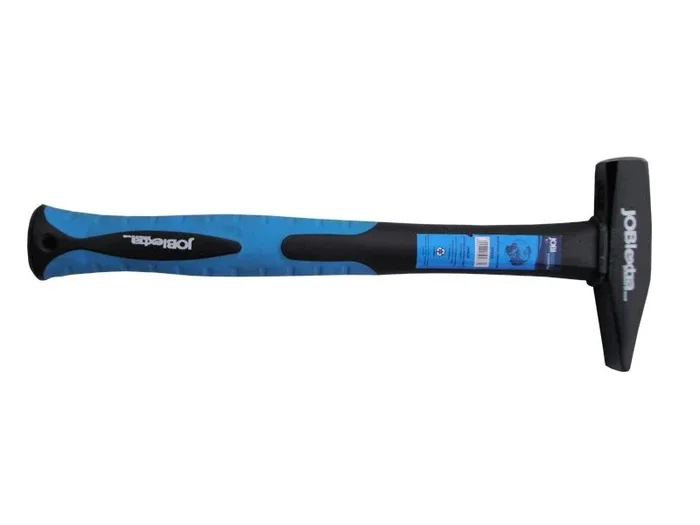Jobi Extra WXT036 martillo de cerrajero 1,5 kg, cabeza de acero forjado, mango de madera ergonómico, herramienta robusta y precisa para trabajos de cerrajería y construcción