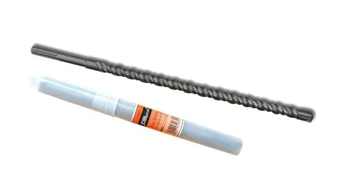 JOBI, modelo W82040, SDS Plus Broca 20 mm/400 mm, broca para martillo, ideal para perforación de piedra y hormigón, herramienta profesional para trabajos de construcción y reformas