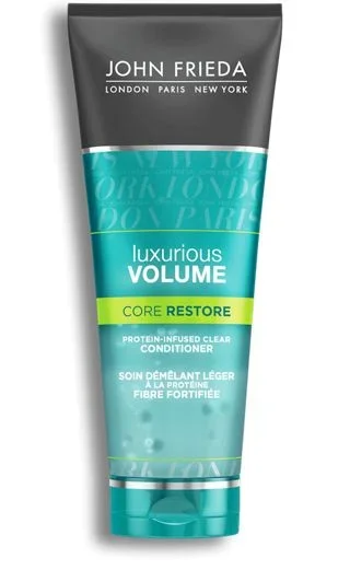 JOHN FRIEDA – Acondicionador Luxurious Volume 250 ml, Fuerza y Volumen para Cabello Fino, Voluminiza y Desenreda, No Aporta Pesadez, Añade Vitalidad sin Apelmazamiento