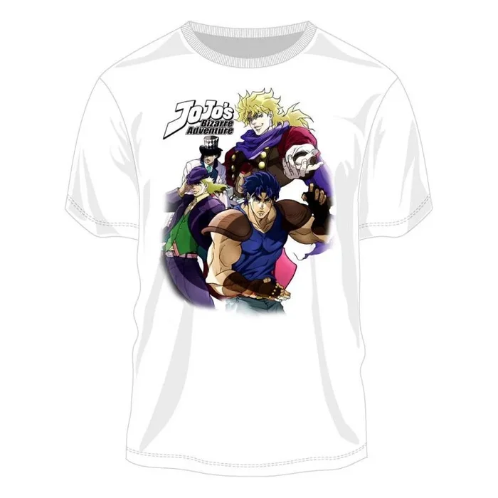 Jojo’s bizarre adventure camiseta character group talla m