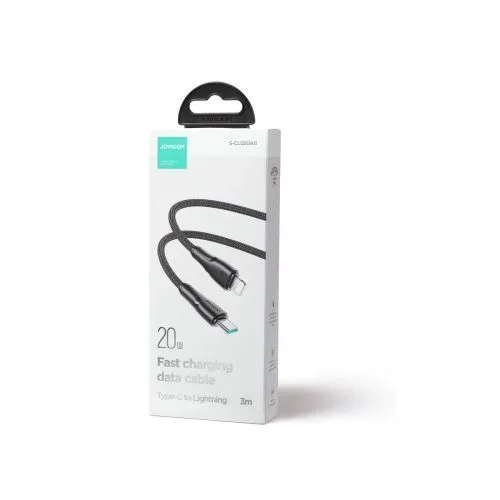 JOYROOM – Cable USB tipo C a Lightning 3m S-CL020A11 (negro)