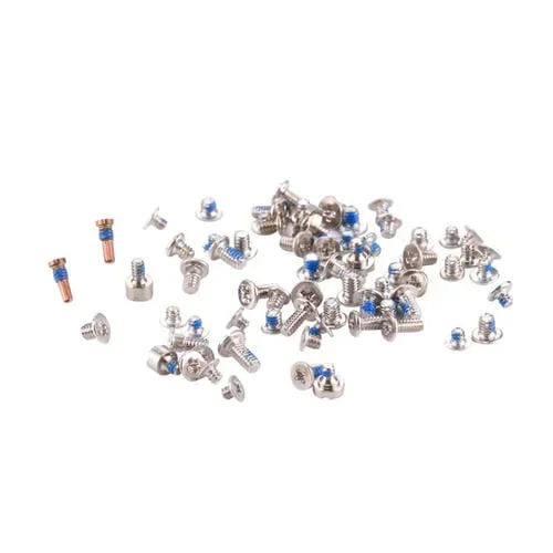 Juego Completo de Tornillos y Pernos Reparación Apple iPhone 8 (Rosa)