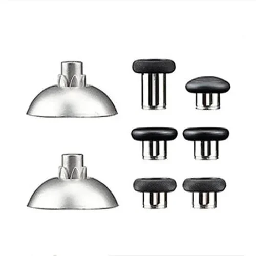 Juego de 8 Joysticks para Ps5 con Botones de Metal, Base Magnética con Cabeza de Hongo y Teclas Cruzadas