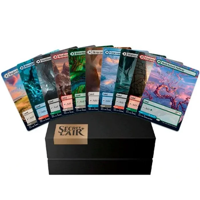 Juego de cartas caja de cartas wizards of the coast magic the gathering secret lair ultimate edition gris ingles
