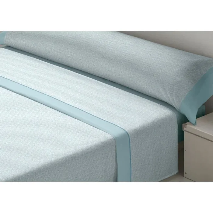 Juego de sábanas d’or jazmin azul cama de 90 franela