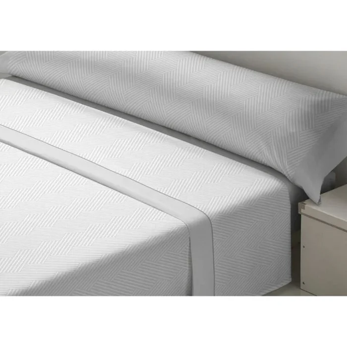 Juego de sábanas d’or varto gris cama de 180 franela