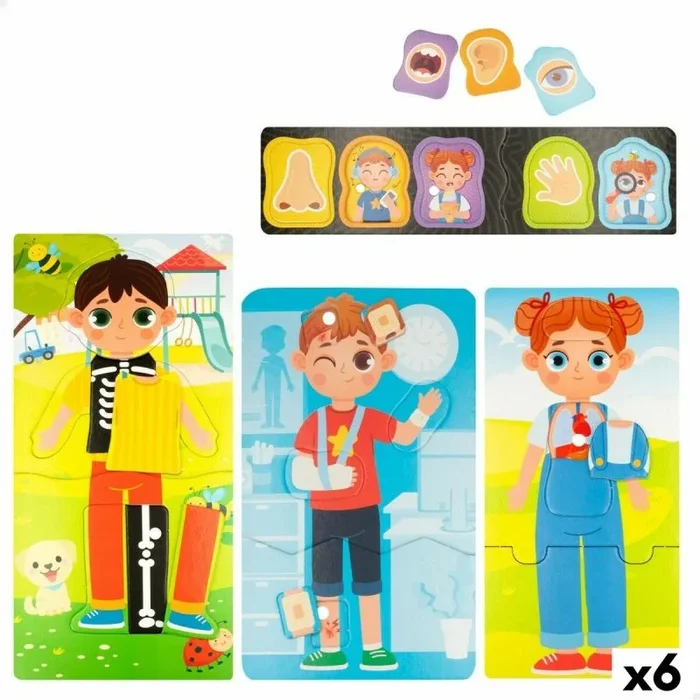 Juego educativo lisciani baby doctor 22,5 x 0,5 x 47,5 cm (6 unidades)