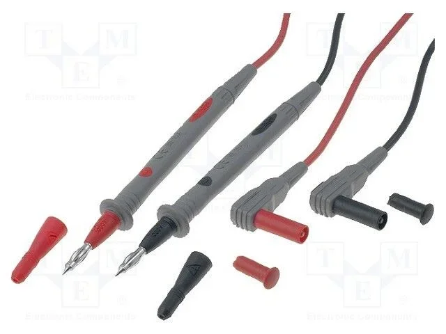 Juego Puntas Prueba Con Tapa Protectora 10a 1,2m Ax-tlp-001