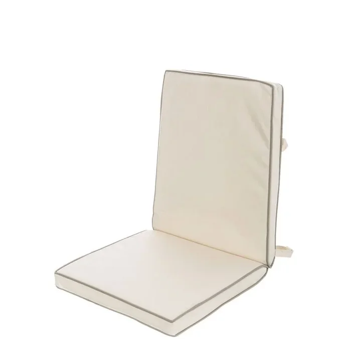 JUINSA Cojín para sillas Crema 90 x 40 x 4 cm