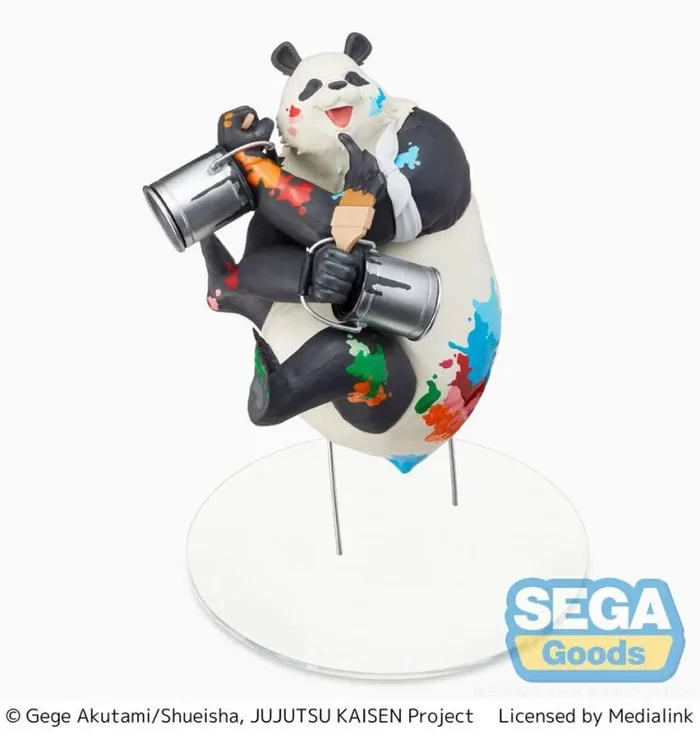 Jujutsu kaisen estatua pvc graffiti x battle re: panda 19 cm