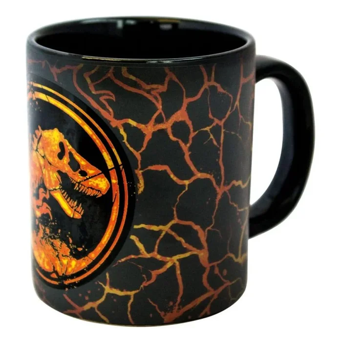 Jurassic World 75443 Magic Mug-die taza cambia al calentar el diseño (320 ml) en paquete de regalo 12 x 9 x 10 cm, multicolor