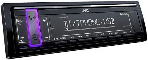 JVC KD-X361BT Negro 350 W Bluetooth