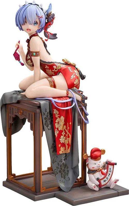 Kadokawa Rem Graceful Beauty 2024 New Year Ver. Statue 22 cm re Zero Starting Life in Another World 1/7 Scale