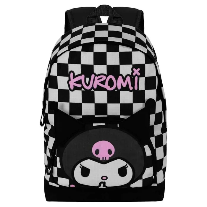 Karactermania Sanrio Kuromi B and W-Mochila HS FAN 2.2, Negro, 31 x 44 cm, Capacidad 24 L