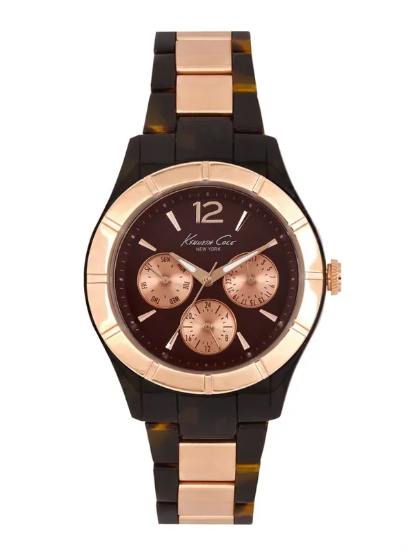 Kenneth Cole Reloj analogico para Mujer de Cuarzo con Correa en plástico IKC0003