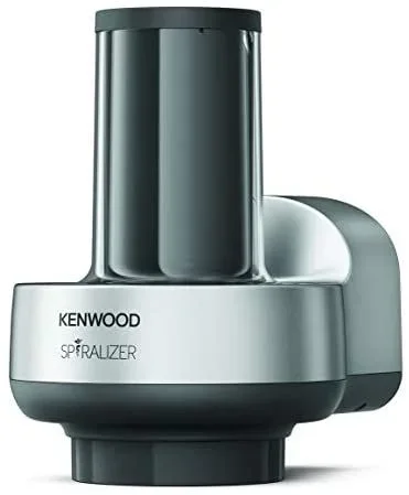 Kenwood Espátula Resistente a Altas Temperaturas hasta 130°, Flexible, Accesorio Compatible con el Robot de Cocina Kenwood Chef, Apto para el Lavavajillas, Sin BPA, KWSK002, Negro