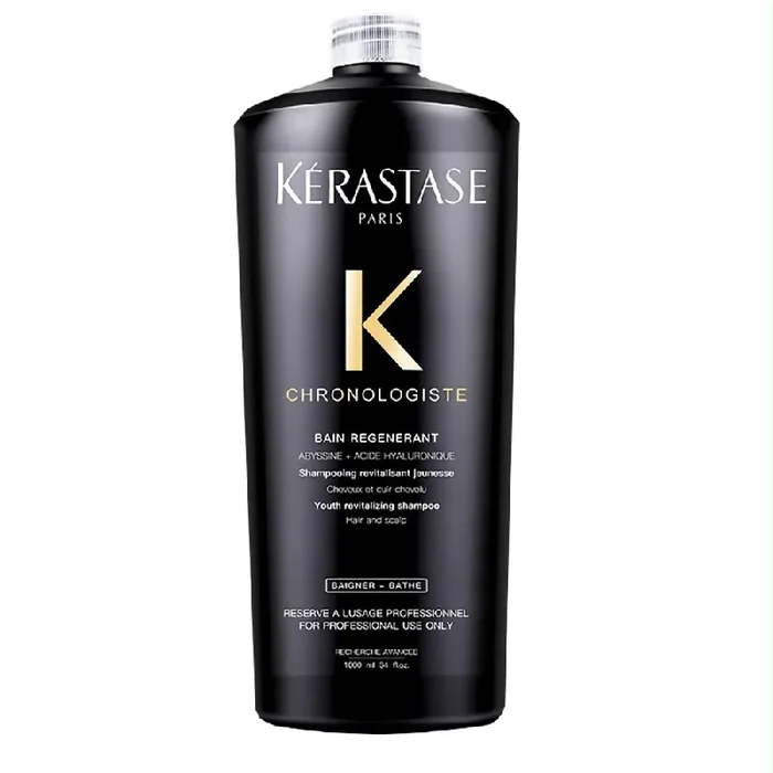 Kerastase Ml CHRONOLOGISTE CHAMPÚ REVITALISANT 1000 ml, Negro, 1 l (Paquete de 1)