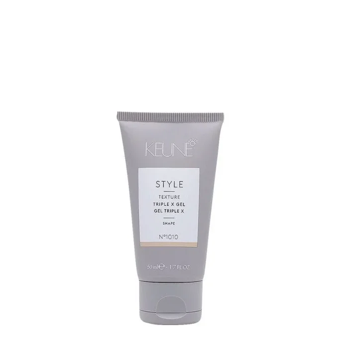 Keune, style triple x, hair styling gel, for hold & texture, extra hold, 50 ml