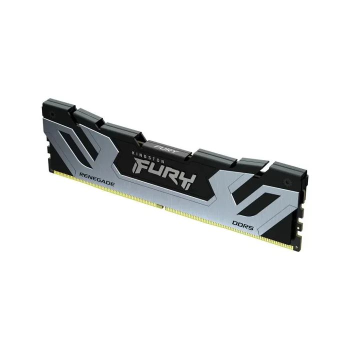 Kingston Fury Renegade DDR5 Plata/Negro XMP 24GB 8400MT/s CL40 CUDIMM Memoria Gamer para Ordenadores de sobremesa – KF584CU40RS-24