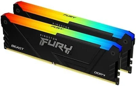 Kingston Technology FURY Beast RGB módulo de memoria 16 GB 2 x 8 GB DDR4 3200 MHz