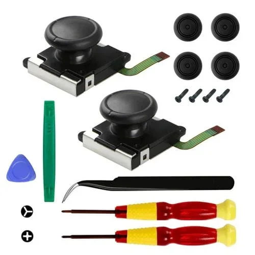 Kit de Herramientas 15 en 1 Reparación Joy-Con 3D Joystick de Gamepads Nintendo Switch