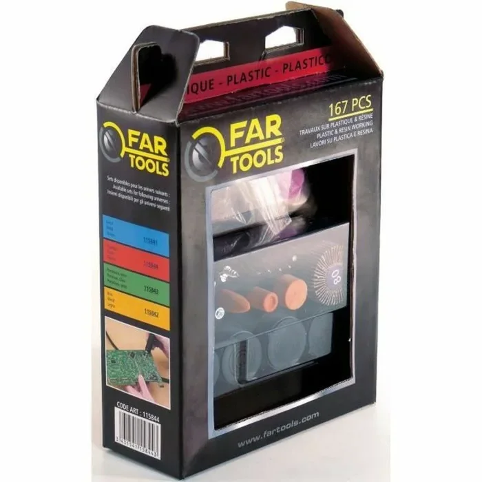 Kit de herramientas fartools 167 piezas