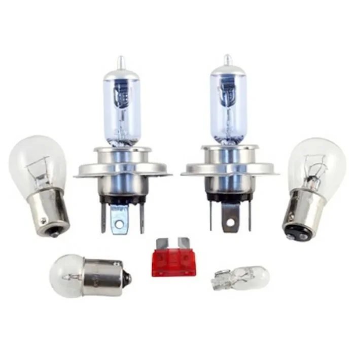 Kit de recambio de bombillas halógenas superlite bom12558 7 piezas