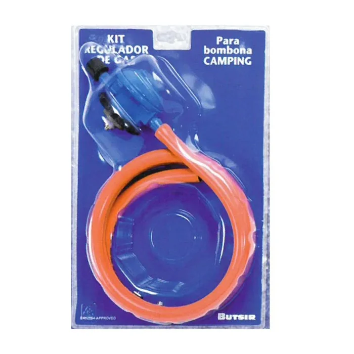 Kit regulador para botella BUTSIR Azul