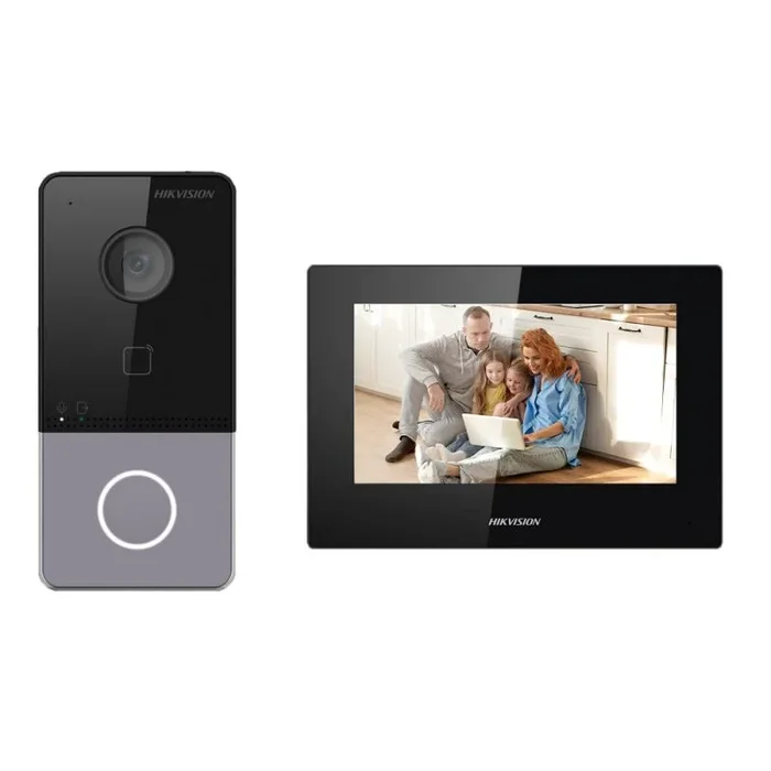 Kit Videoportero Ip Superficie Hikvision Ds-kis605-p(c)