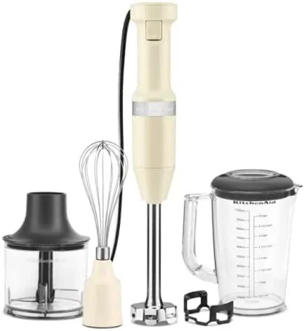 KitchenAid 5KHBV83EAC Batidora de inmersión 180 W Crema de color