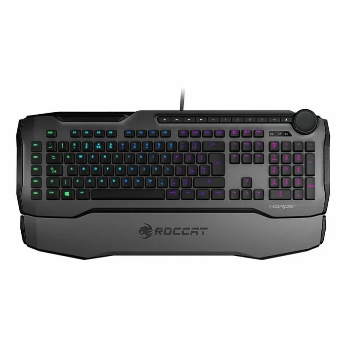 Klawiatura Roccat Horde AIMO Membrane 2.0 RGB Czarna (ROC-12-351-BK)