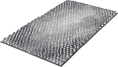 Kleine Wolke Alfombrilla de baño Cory Antracita 70 x 120 cm Gris