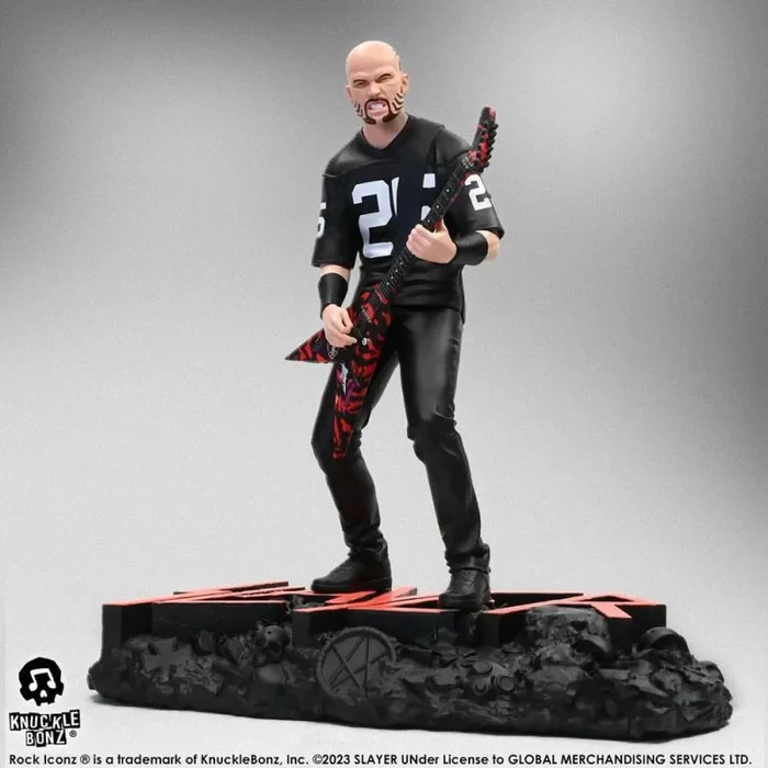 Knucklebonz Slayer Rock Iconz 1/9 Kerry King II 22 cm