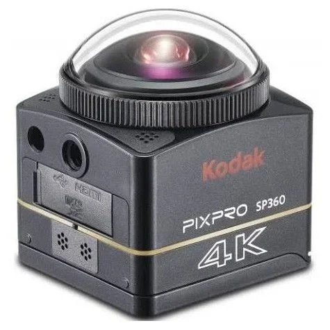 Kodak PIXPRO SP360 4K Aqua cámara para deporte de acción 12,76 MP Full HD CMOS 25,4 / 2,33 mm (1 / 2.33″) Wifi 102 g