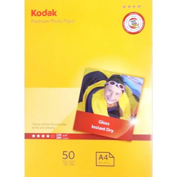 Kodak Premium papel fotográfico Blanco Brillo