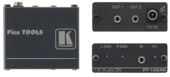 Kramer s-video isolation transformer (pt-102an)
