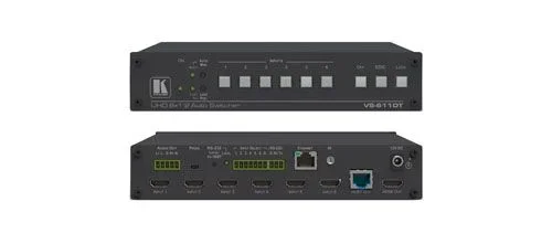 Kramer vs-611dt – selector automático 6×1:2 hdmi 4k60 4:2:0 hdmi/hdbaset poe sobre hdbaset (vs-611dt