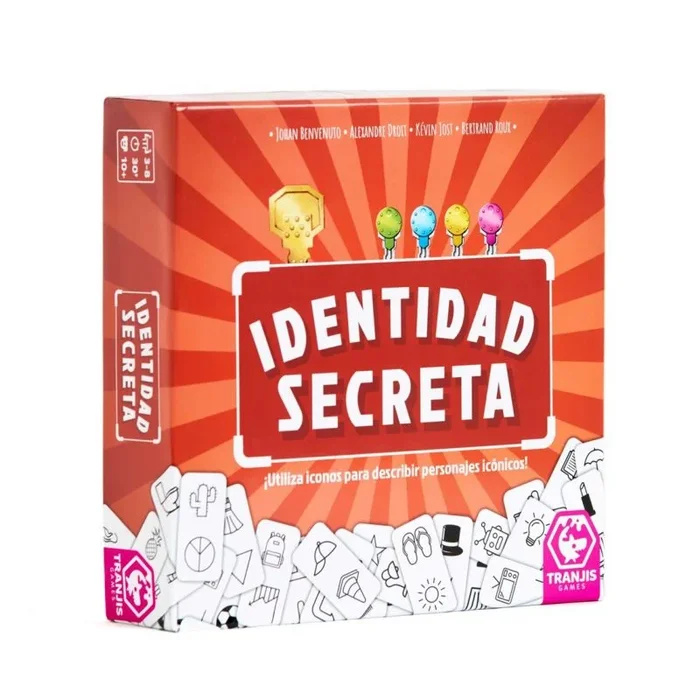KREMTIK Juego De Mesa Identidad Secreta Edad Recomendada 10 Años