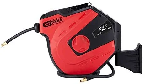 KS Tools 515.3445 Enrollador de manguera de aire comprimido para la pared KS