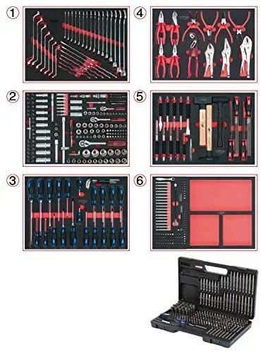 KS Tools 713.0598 juego de herramientas mecanicas 598 herramientas