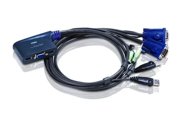 KVM VGA USB 2Puertos