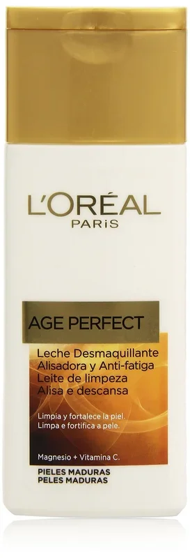 L’Oreal Paris Age Perfect Leche Desmaquillante – 200 ml – 1 unidad (el empaque puede diferir)