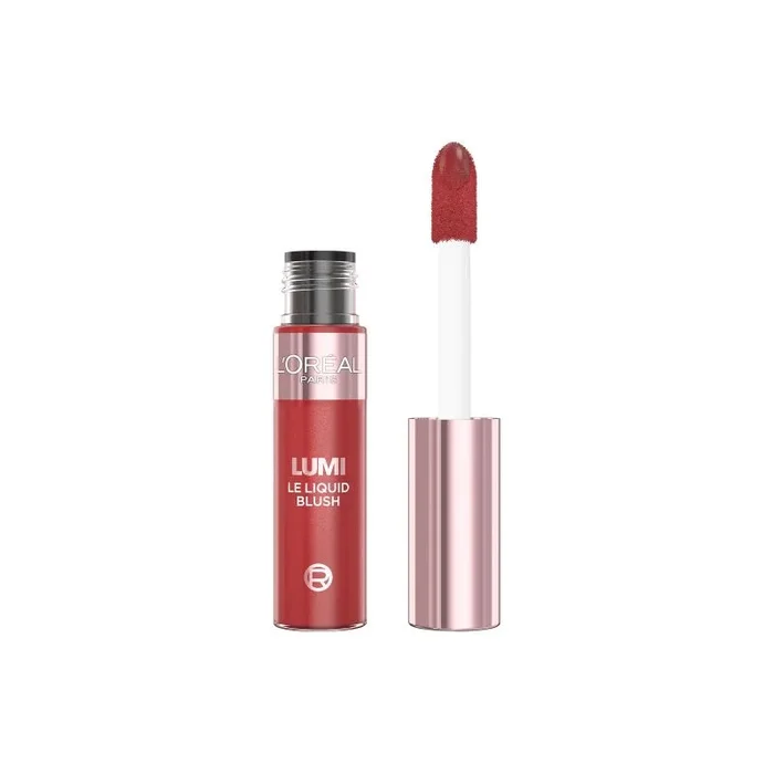 L’Oréal Paris Lumi Le Liquid Blush WORTH IT 635. Colorete líquido con Color luminoso y un Glow radiante. Fórmula fácil de difuminar y con una textura ligera, 10 ml.