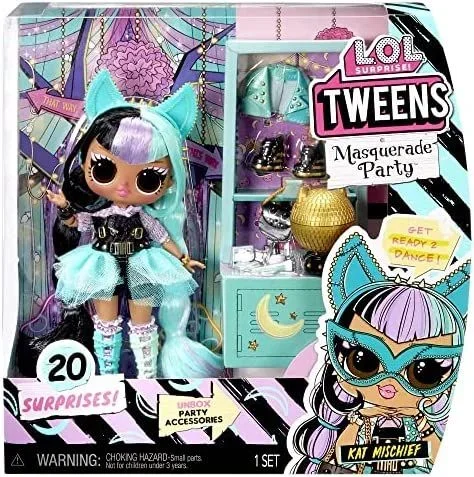 L.O.L. Surprise! Tweens Masquerade Doll – Kat Mischief